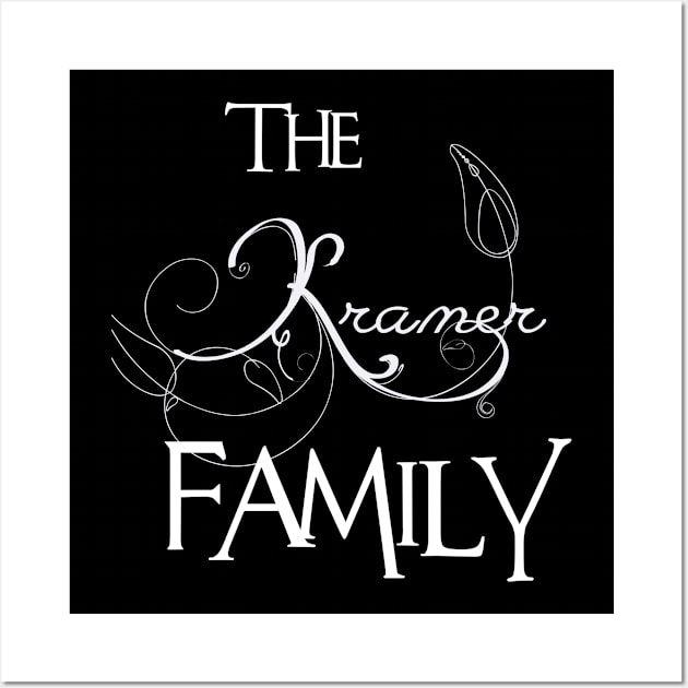 The Kramer Family ,Kramer NAME Wall Art by smikeequinox